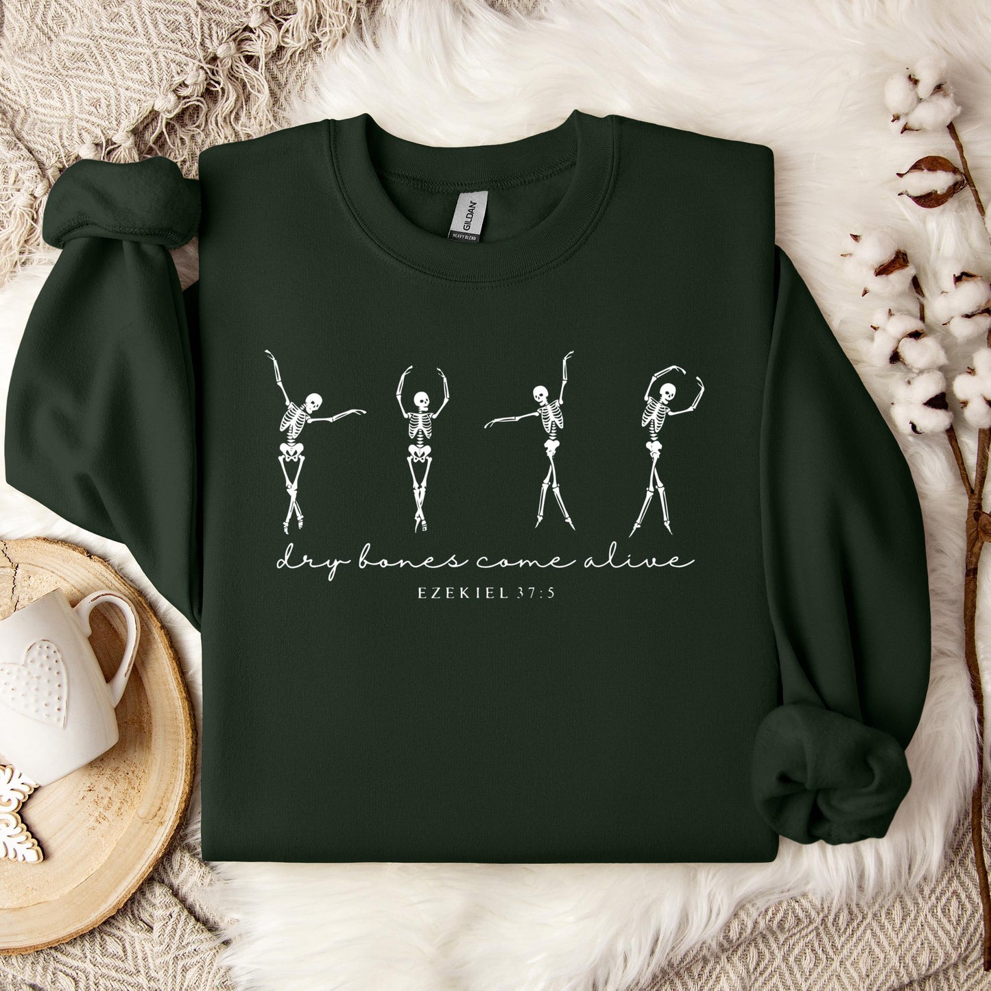 Dry Bones Come Alive Ezekiel 37.5 Sweatshirt
