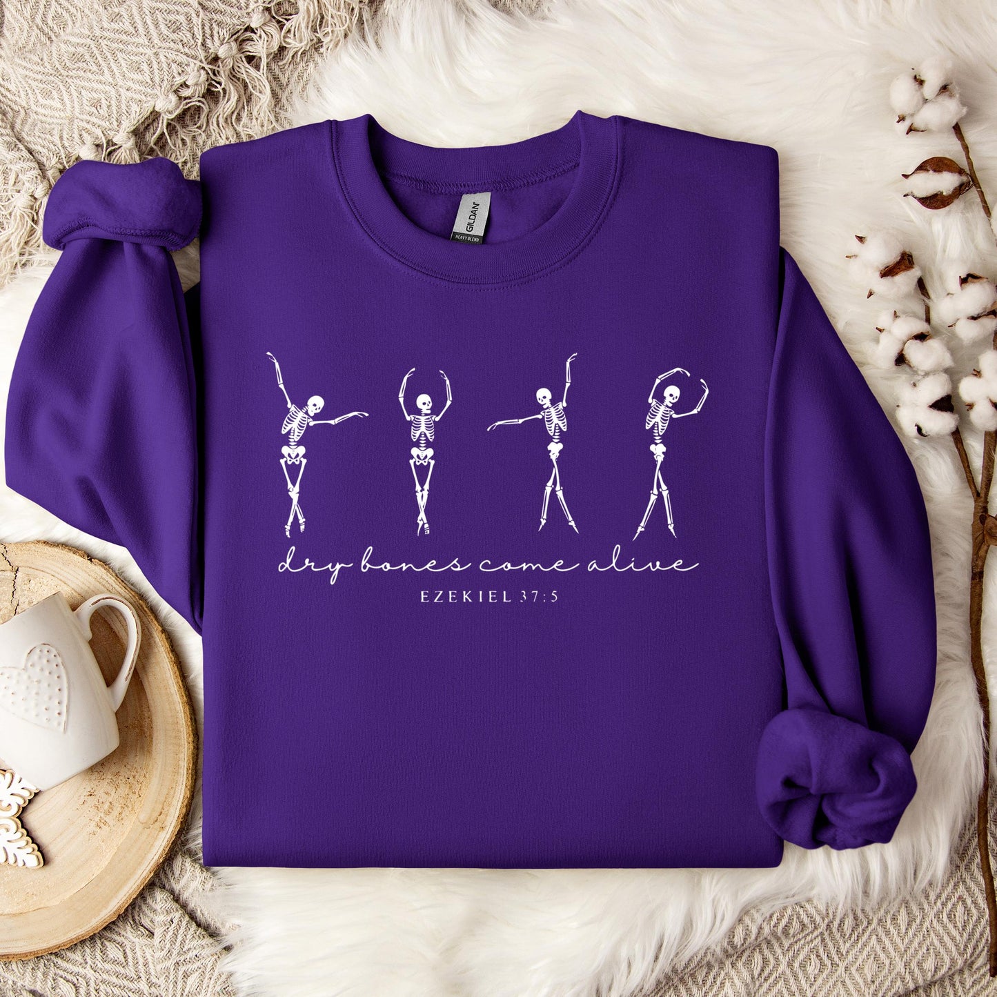 Dry Bones Come Alive Ezekiel 37.5 Sweatshirt