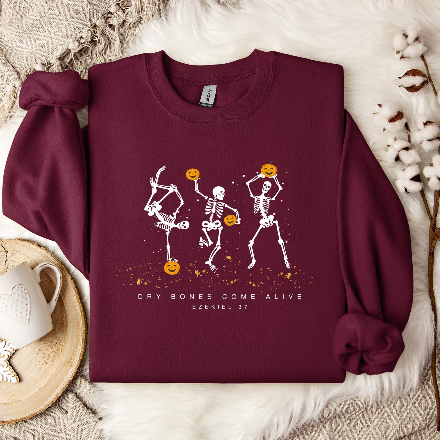 Dry Bones Come Alive Ezekiel 37 01 Sweatshirt