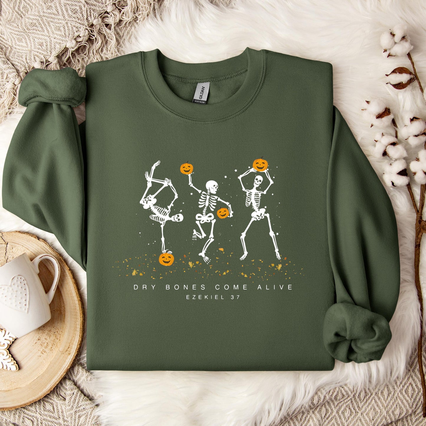 Dry Bones Come Alive Ezekiel 37 01 Sweatshirt