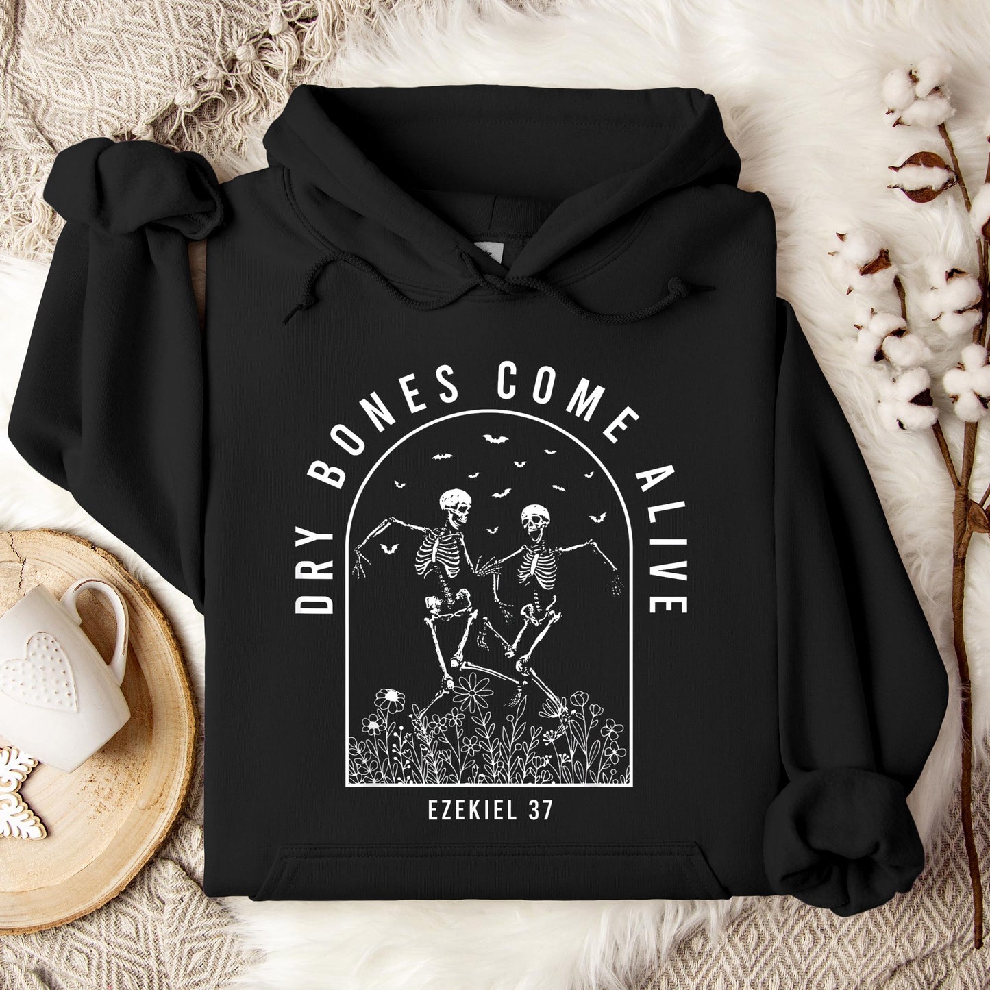 Dry Bones Come Alive Ezekiel 37 Hoodie