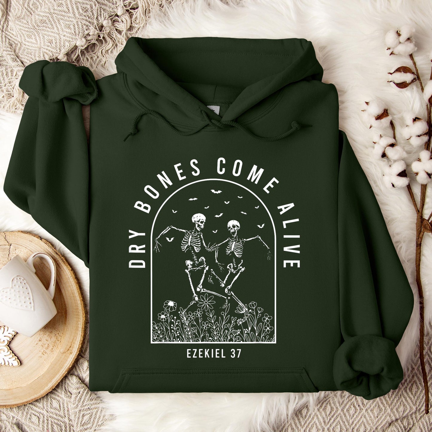 Dry Bones Come Alive Ezekiel 37 Hoodie