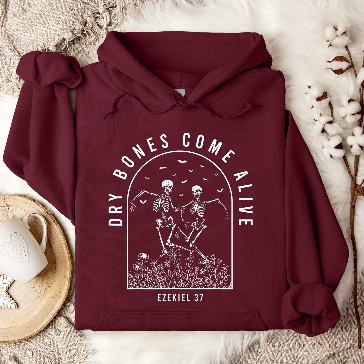 Dry Bones Come Alive Ezekiel 37 Hoodie