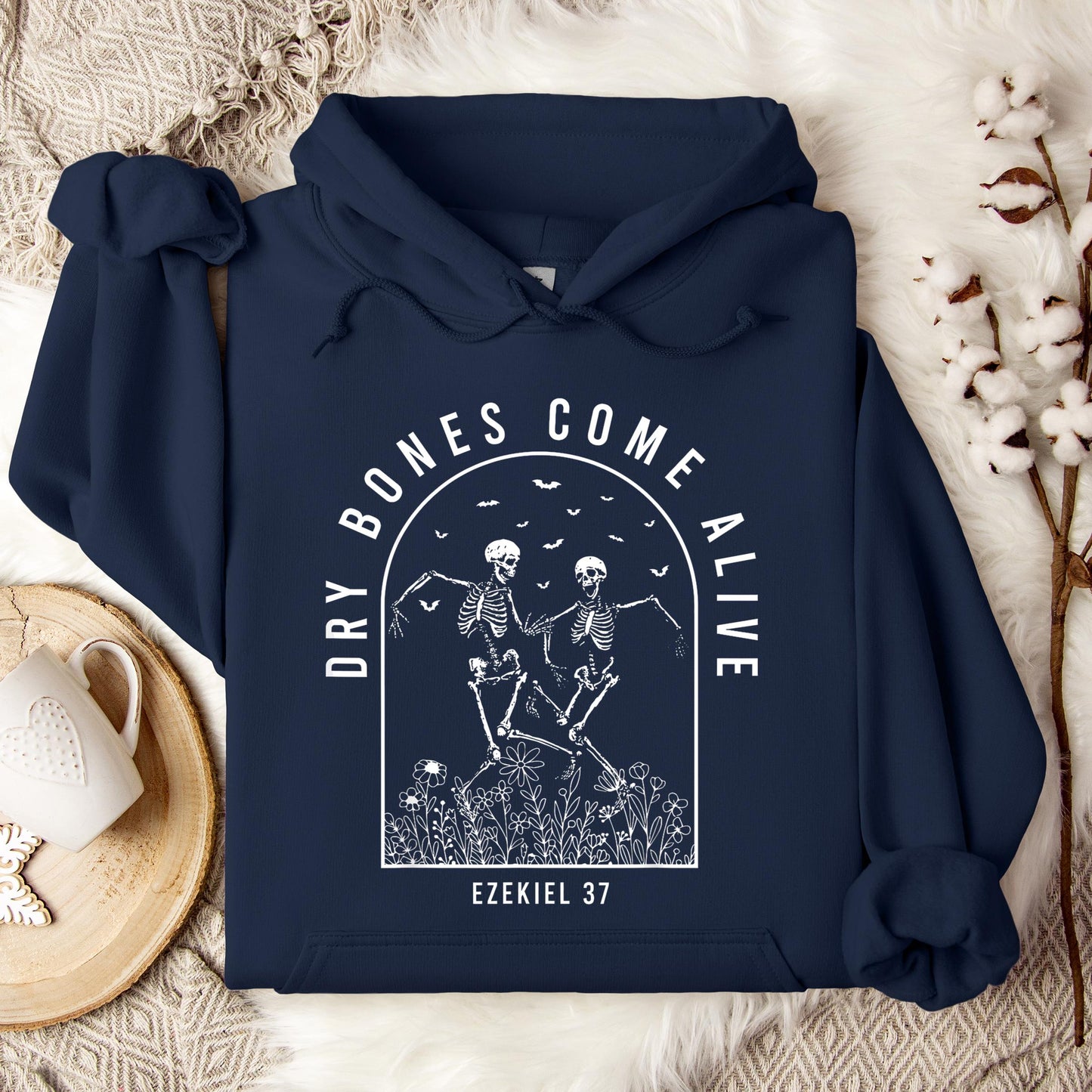 Dry Bones Come Alive Ezekiel 37 Hoodie