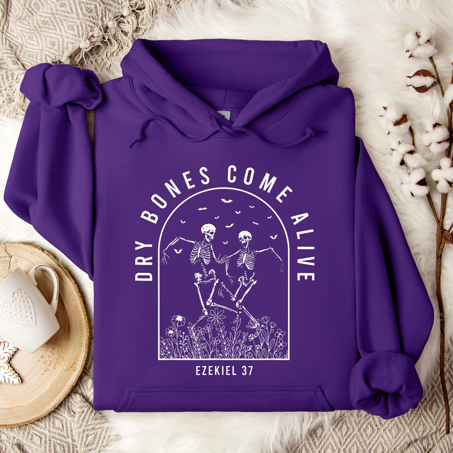 Dry Bones Come Alive Ezekiel 37 Hoodie