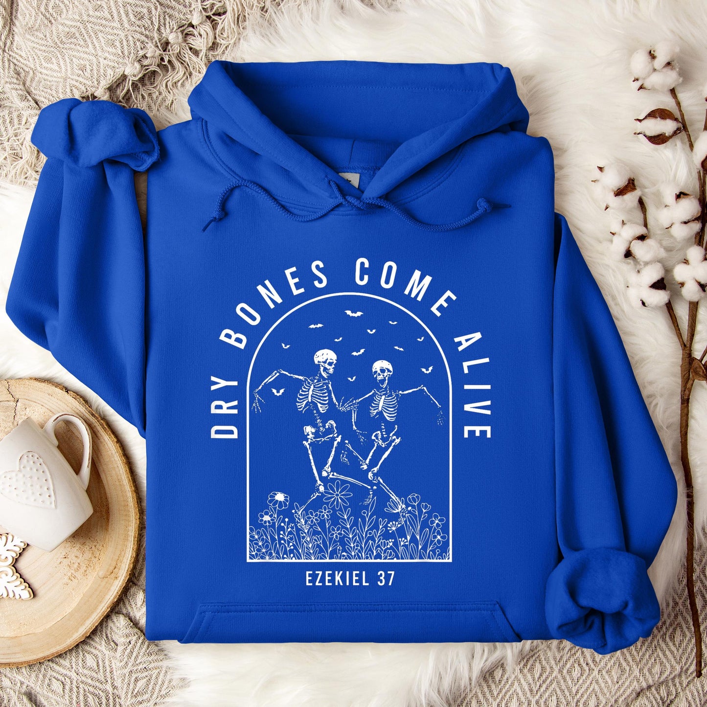 Dry Bones Come Alive Ezekiel 37 Hoodie