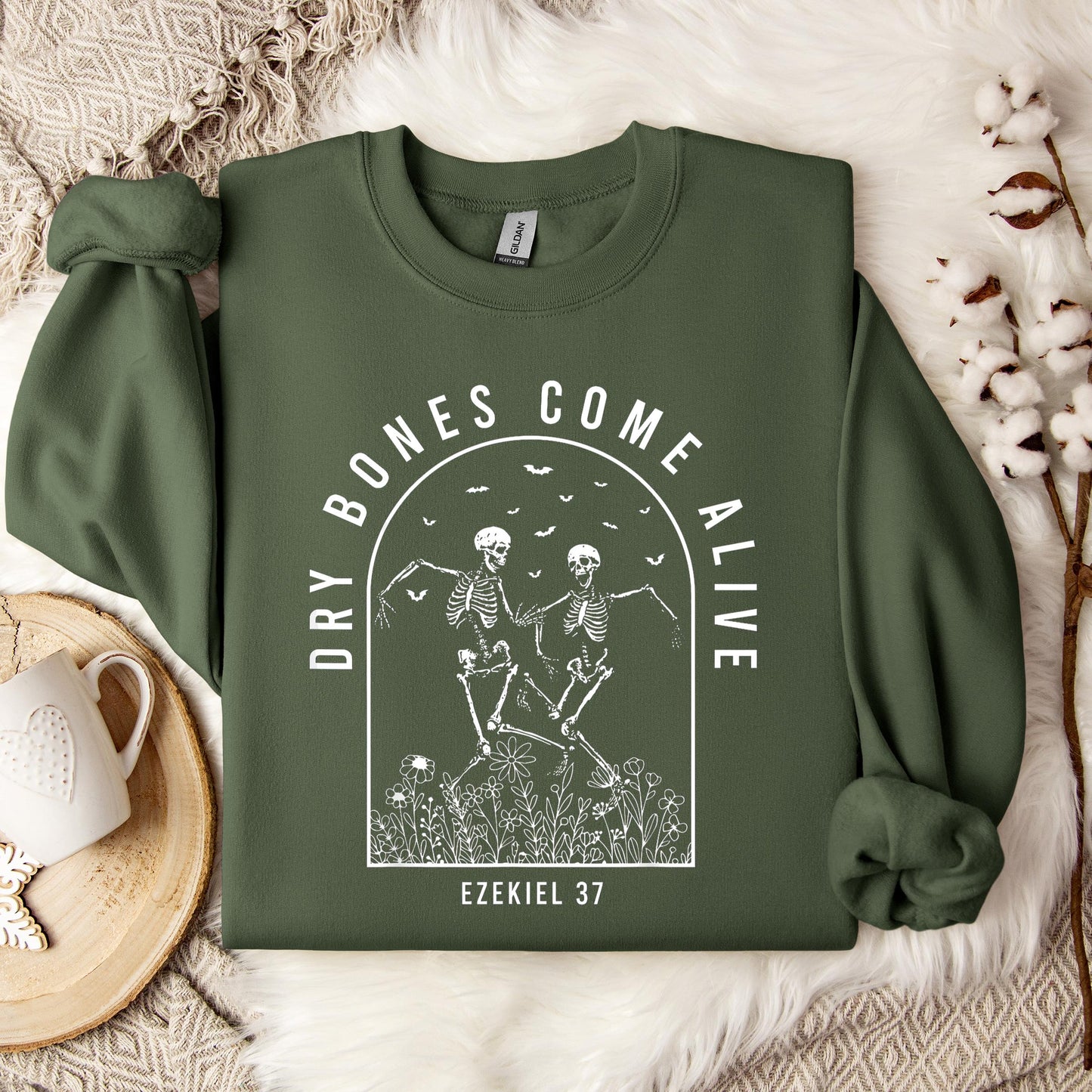 Dry Bones Come Alive Ezekiel 37 Sweatshirt