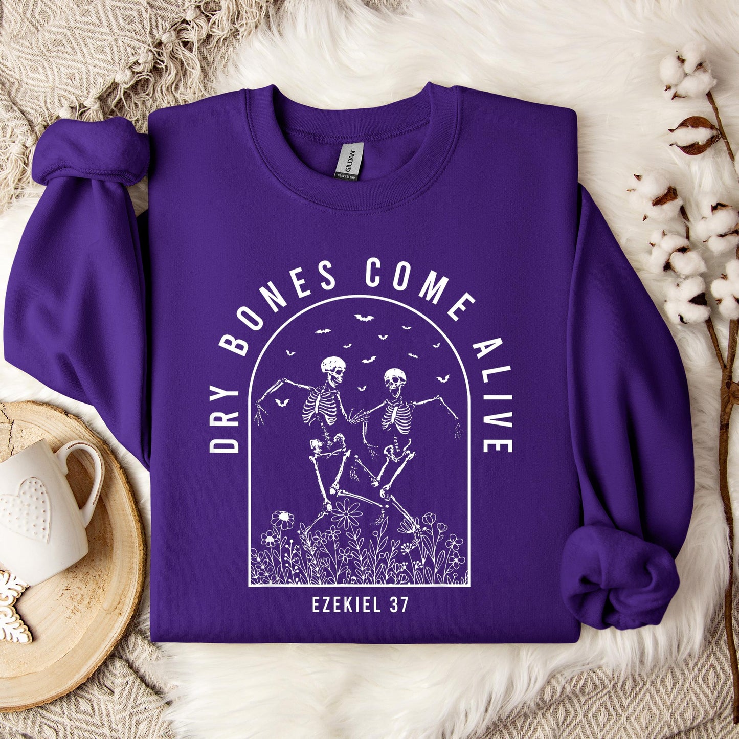 Dry Bones Come Alive Ezekiel 37 Sweatshirt