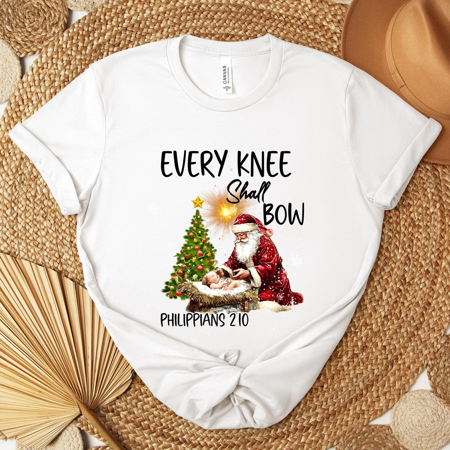Every Knee Shall Bow Phillippians 2.10 Premium T-shirt