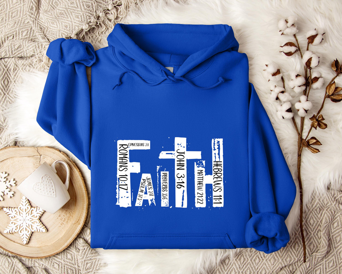 Faith Bible Verses Hoodie