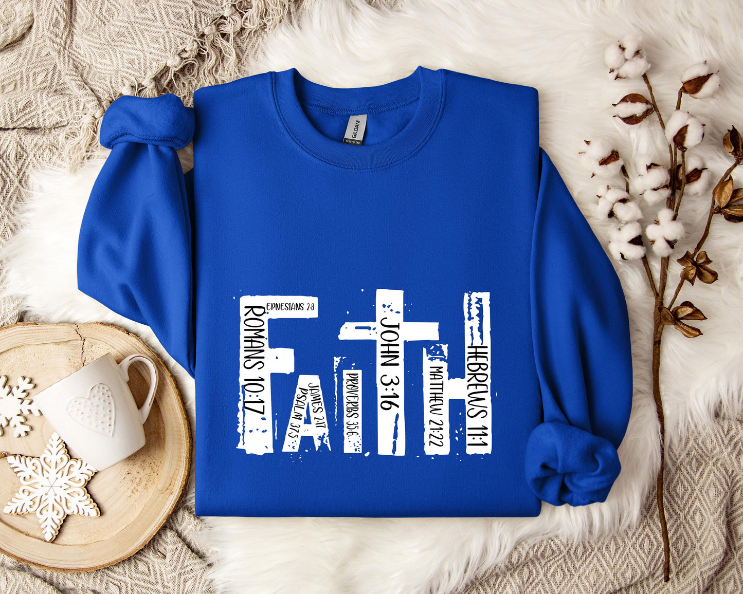 Faith Bible Verses Sweatshirt