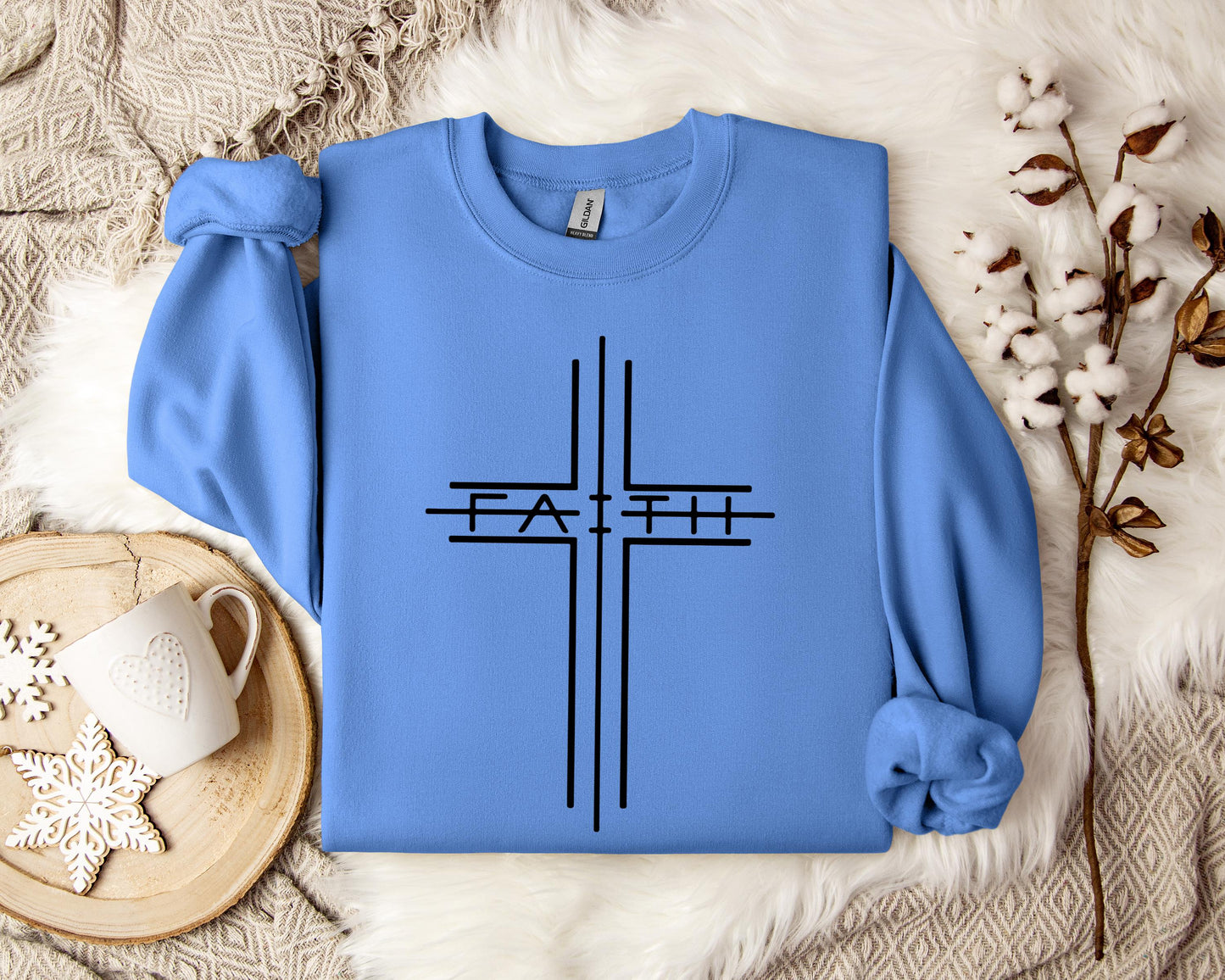 Faith Cross Sweatshirt