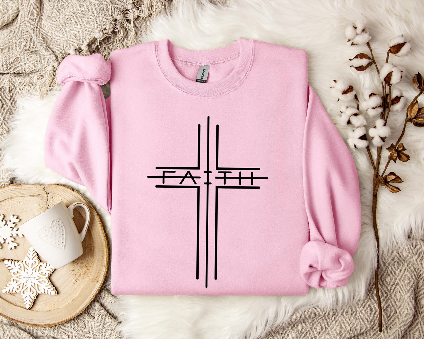 Faith Cross Sweatshirt