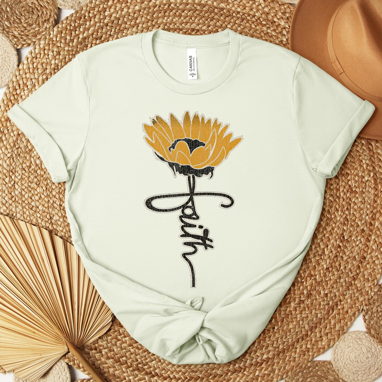 Faith Flower Premium T-shirt