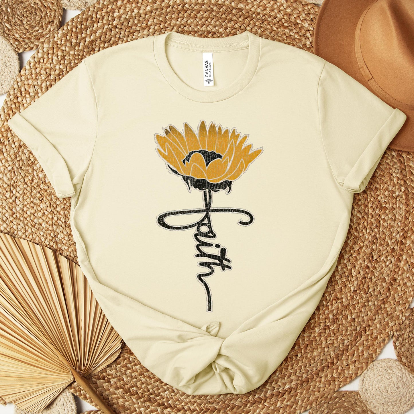 Faith Flower Premium T-shirt