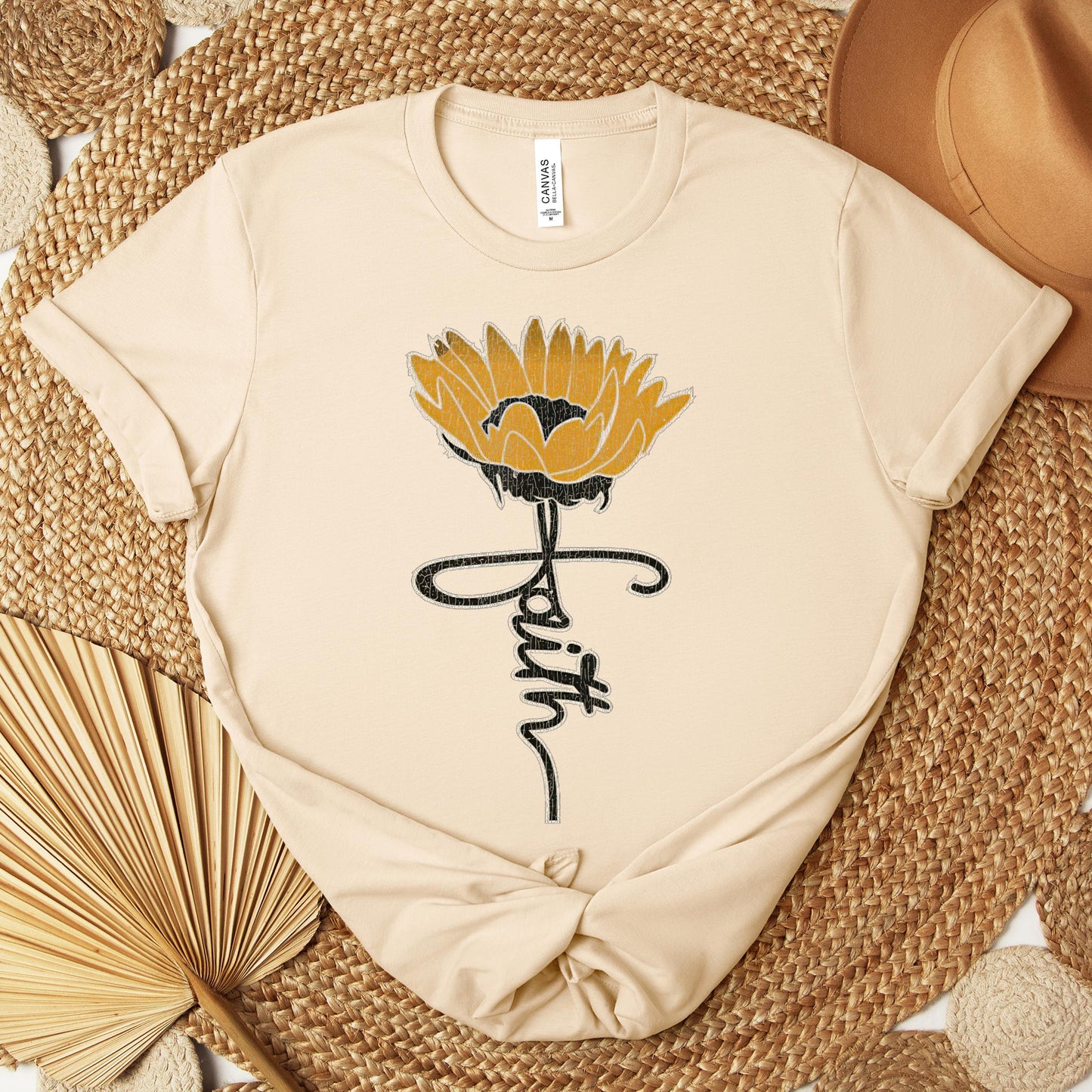 Faith Flower Premium T-shirt