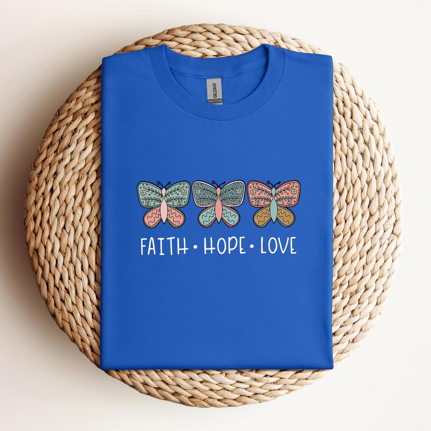 Faith Hope Love Butterflies 01