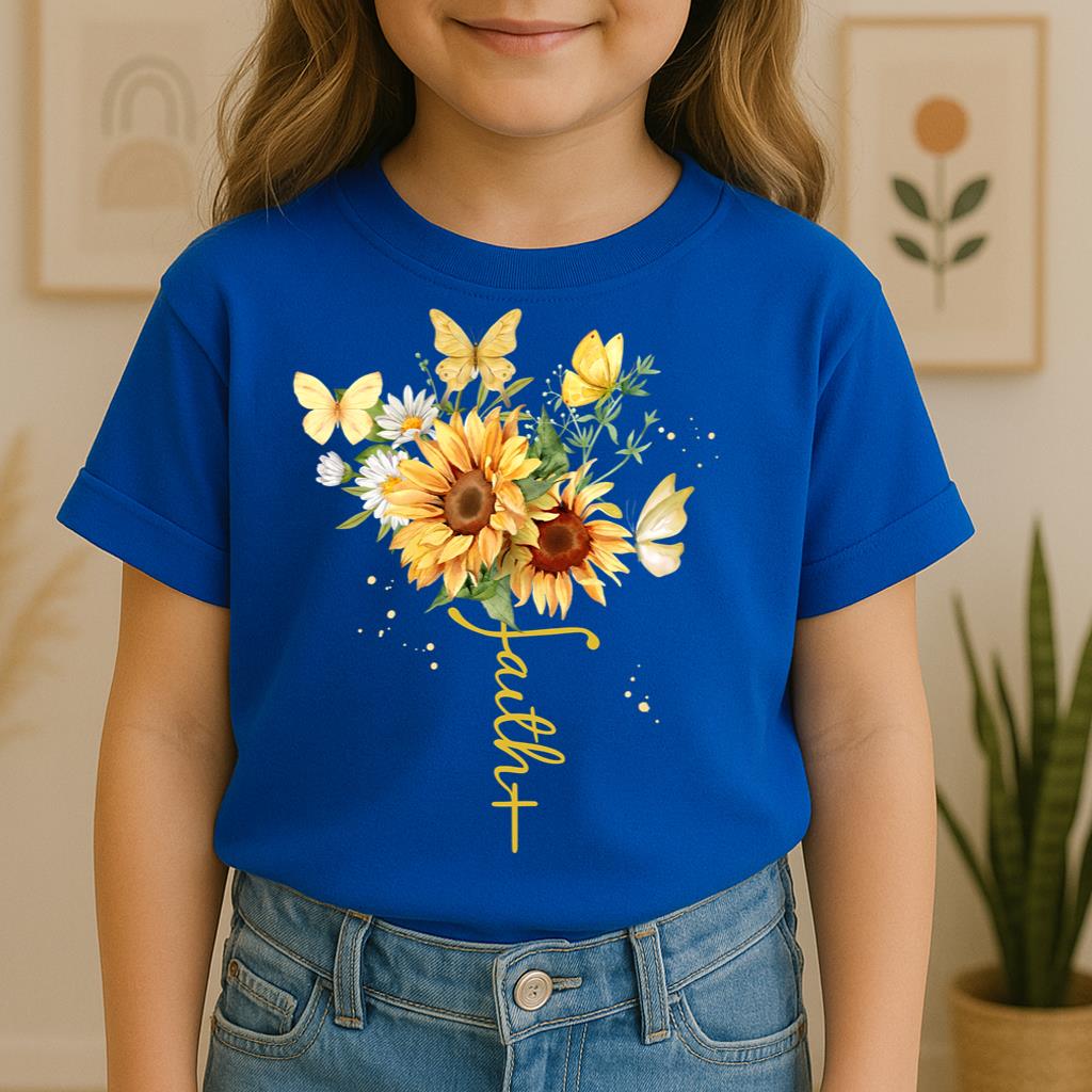 Faith Sunflower Butterfly 04