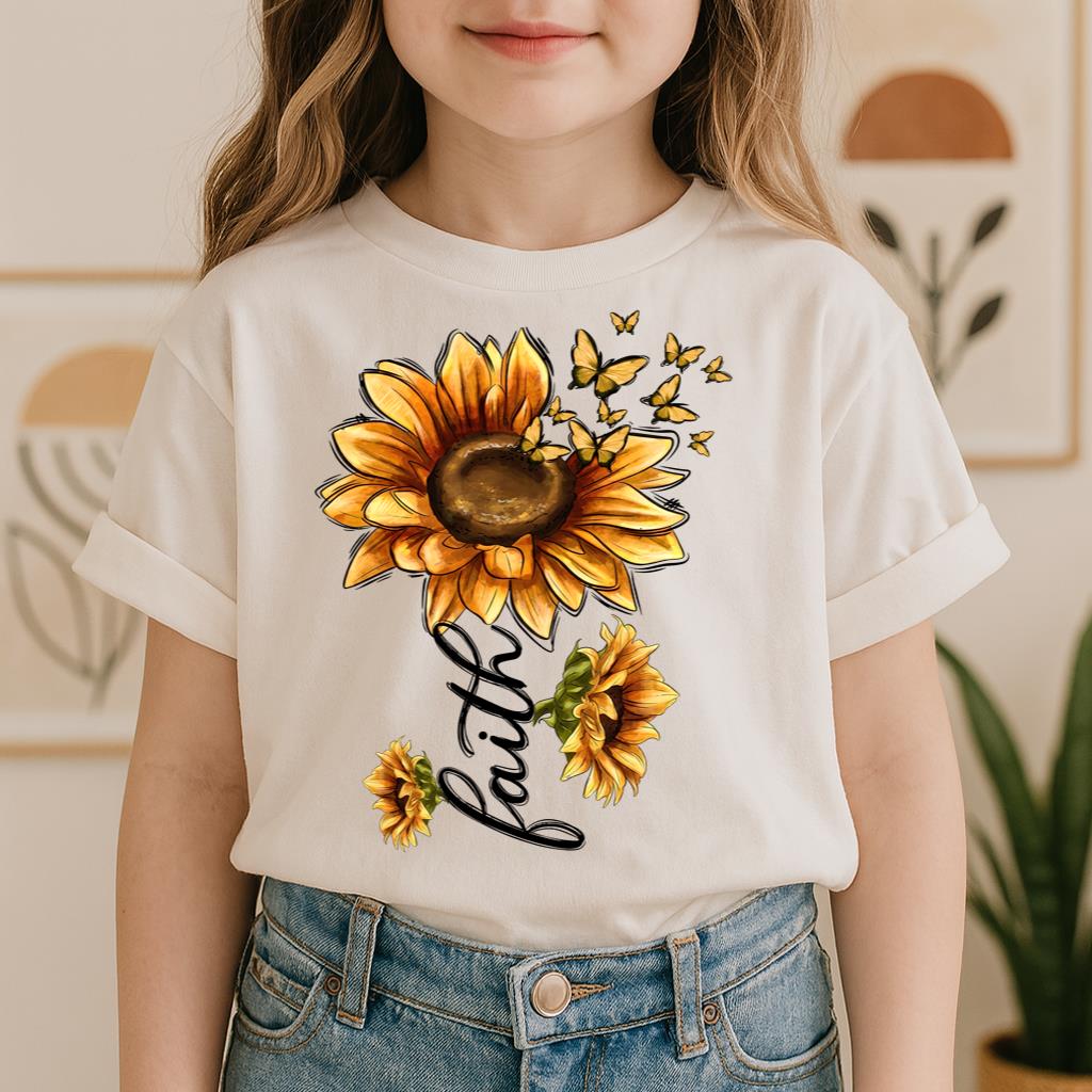 Faith Sunflower Butterfly 07