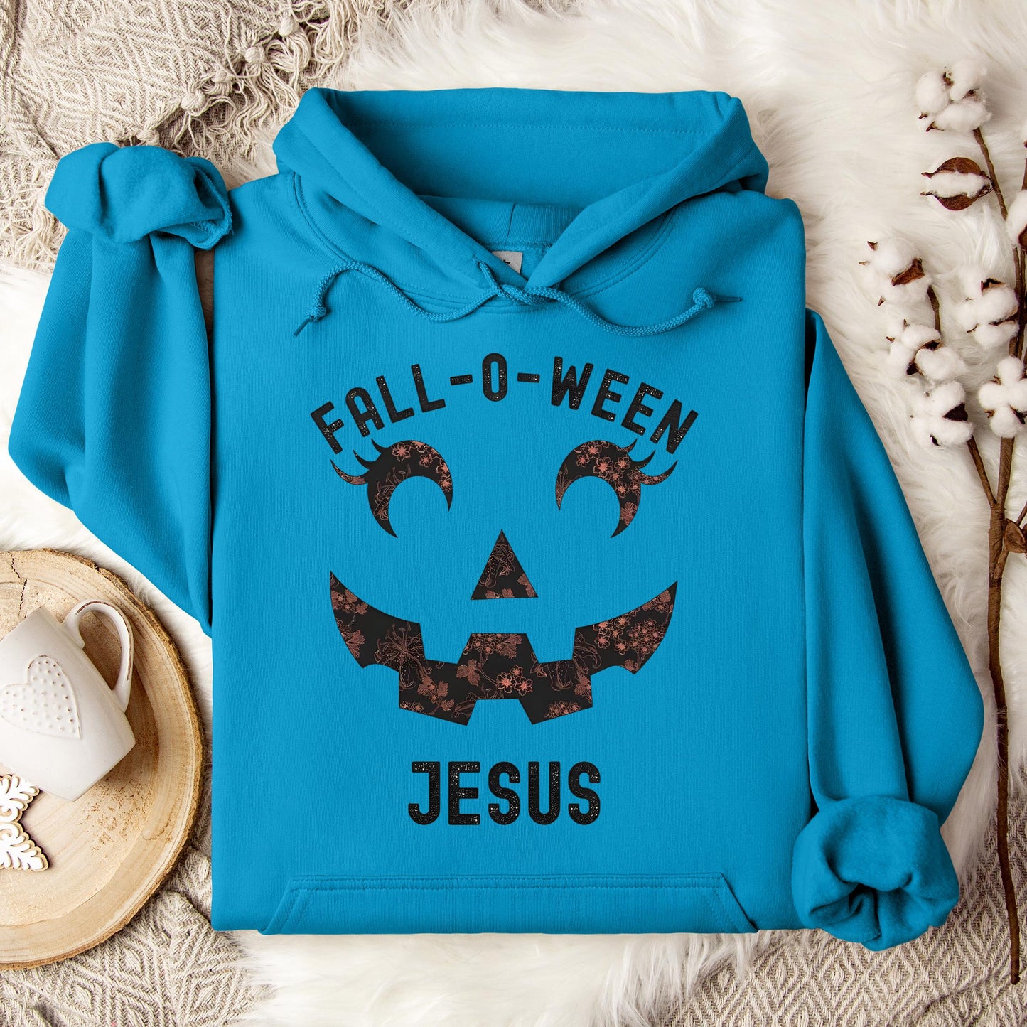 Fall-O-Ween Jesus Hoodie