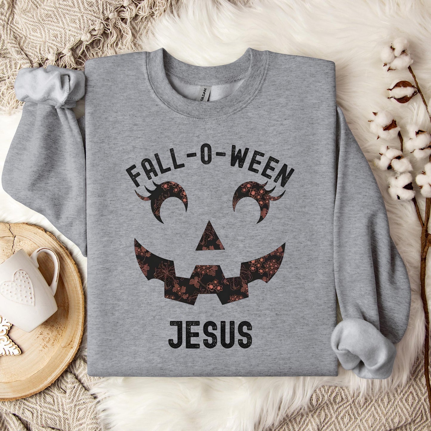 Fall-O-Ween Jesus Sweatshirt