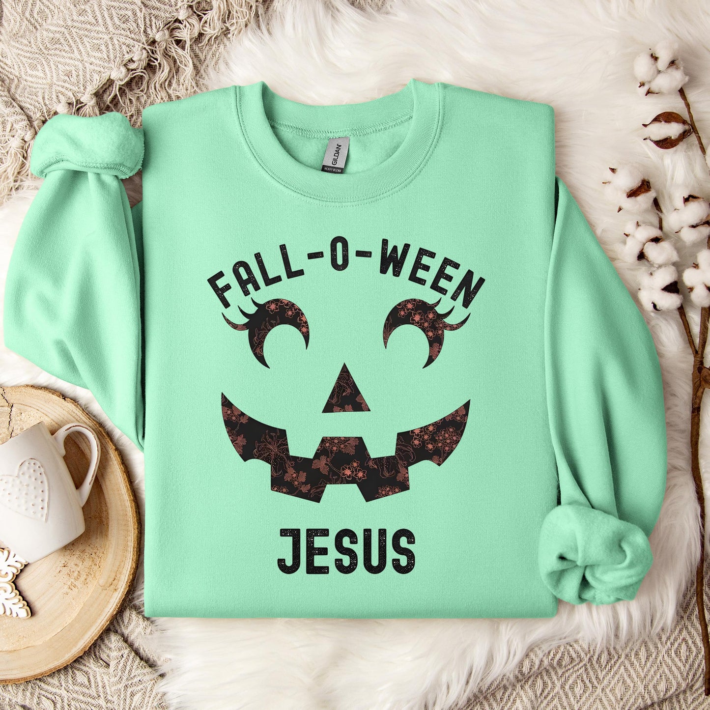 Fall-O-Ween Jesus Sweatshirt