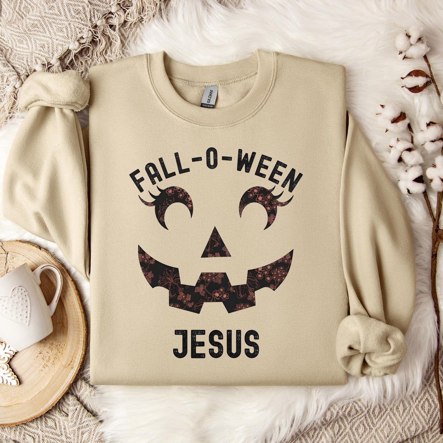 Fall-O-Ween Jesus Sweatshirt