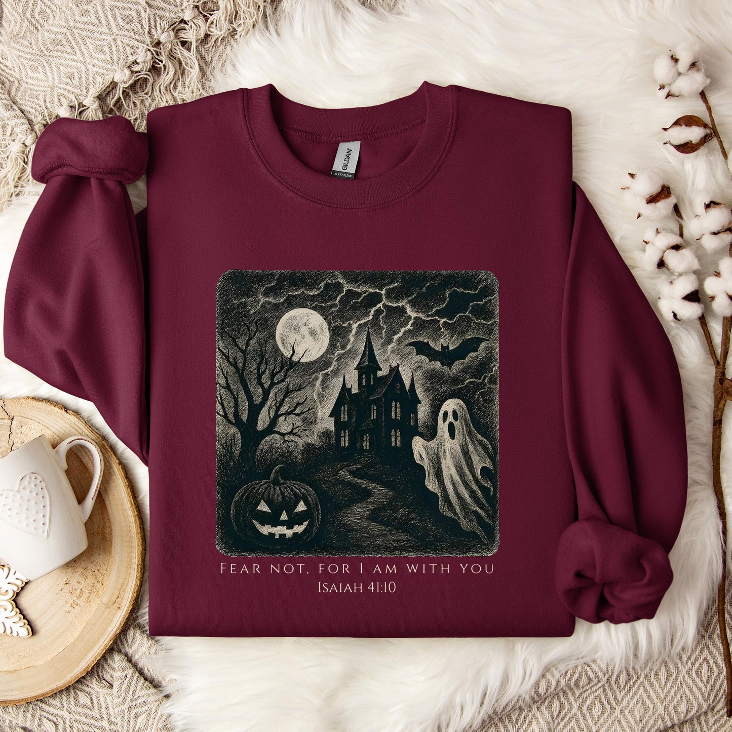Fear Not For I Am With You Isaiah 41.10 Sweatshirt