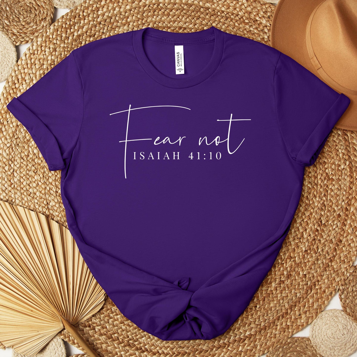 Fear Not Isaiah 41.10 Premium T-shirt