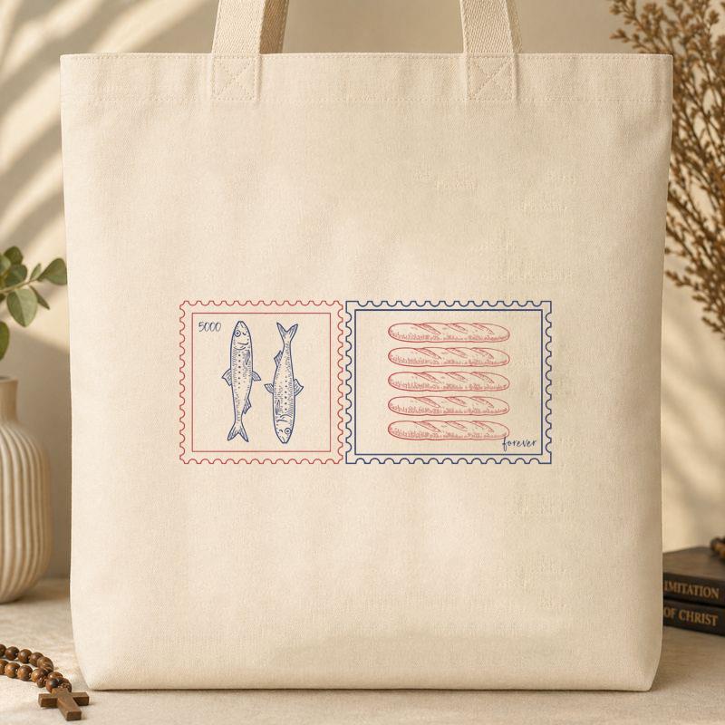 Feeding Of The 5000 Tote Bag