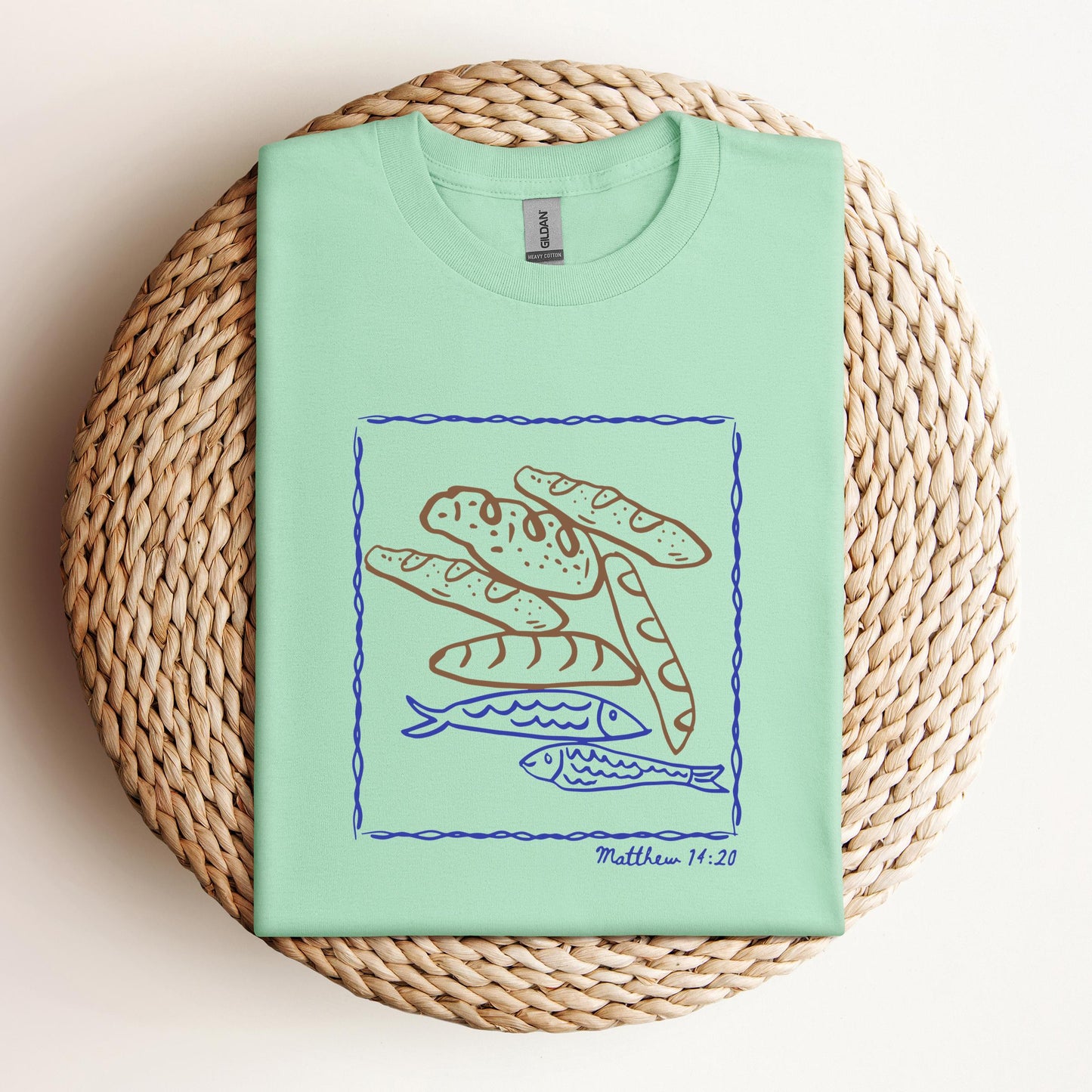 Fish And Loaves Matthew 14.20