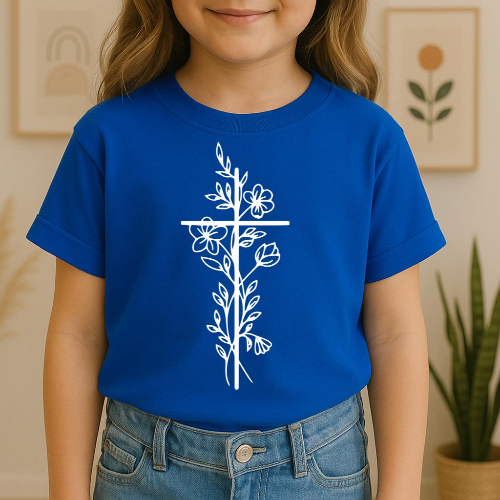 Floral Cross 03
