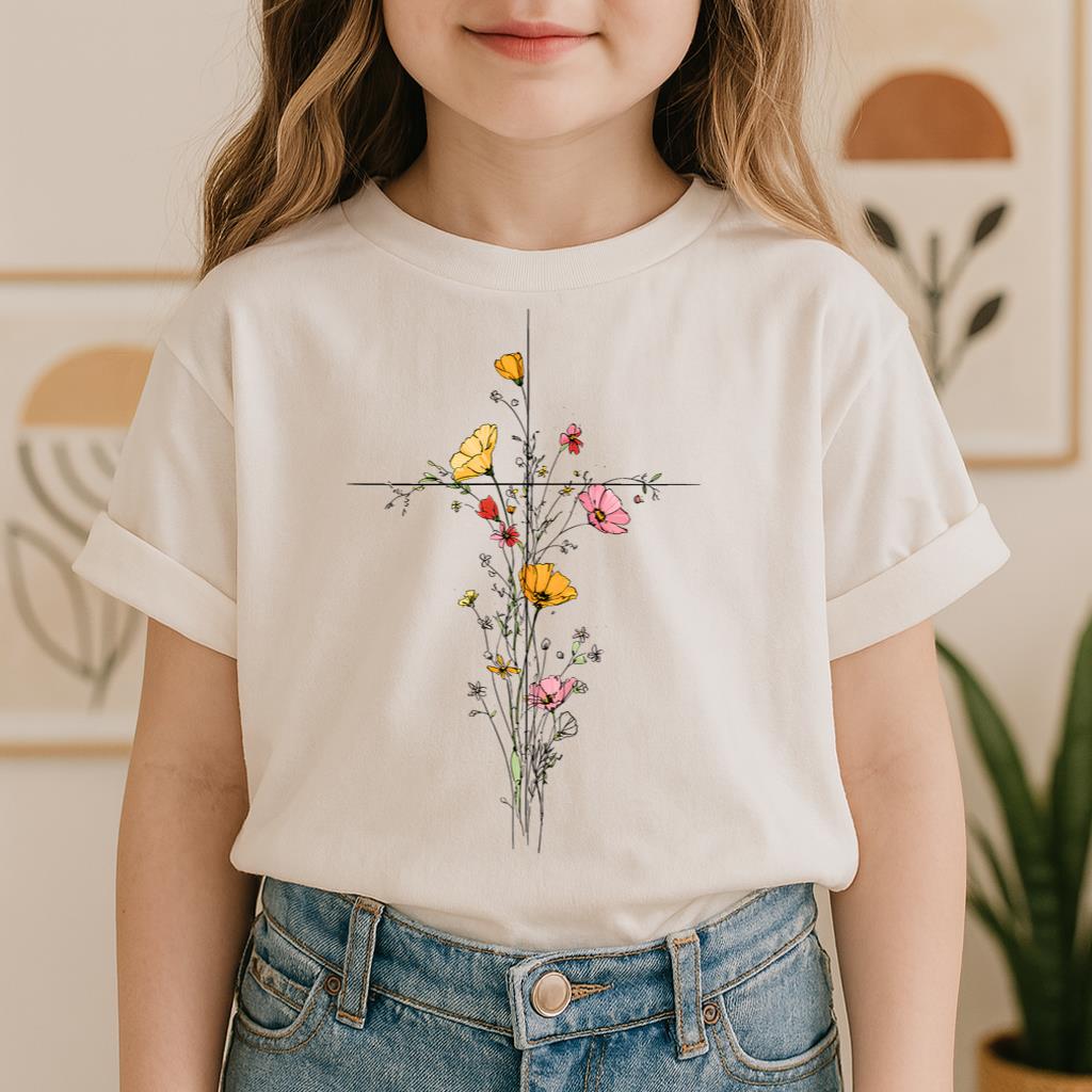 Floral Cross 04