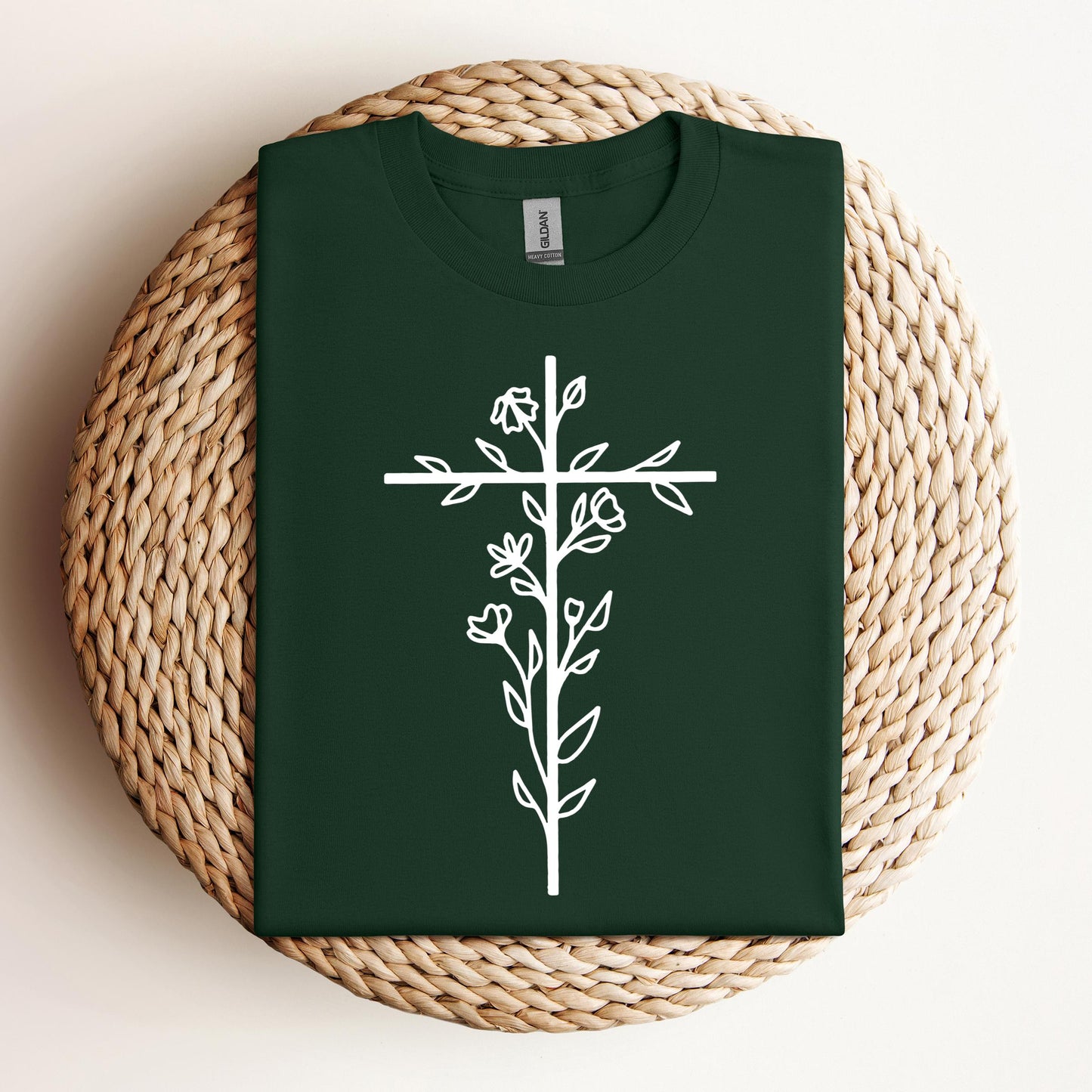 Floral Cross