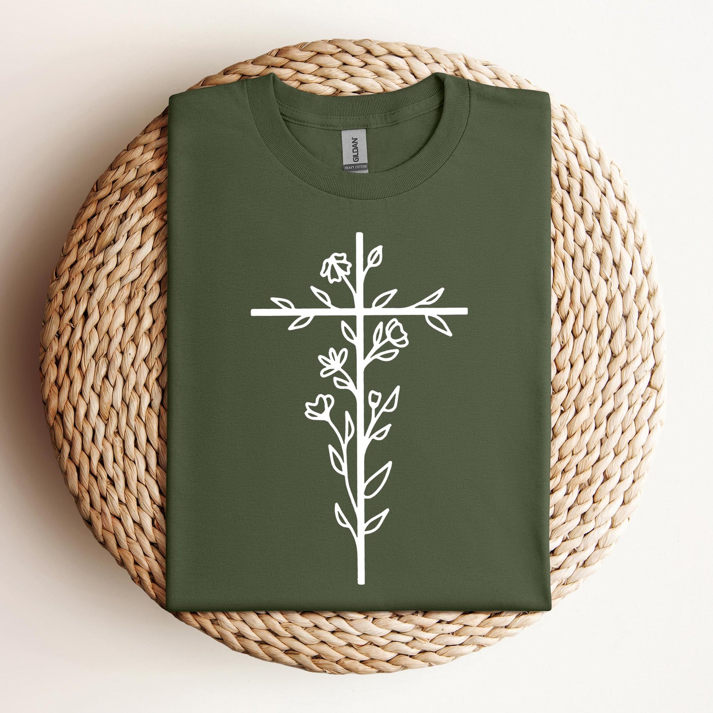 Floral Cross