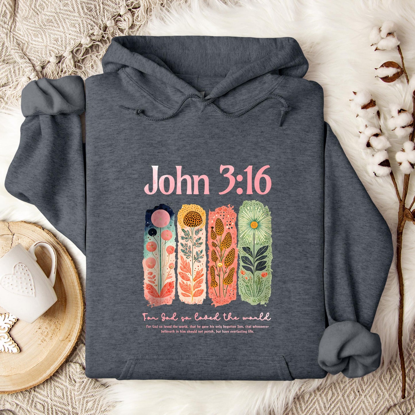For God So Loved The World John 3.16 01 Hoodie