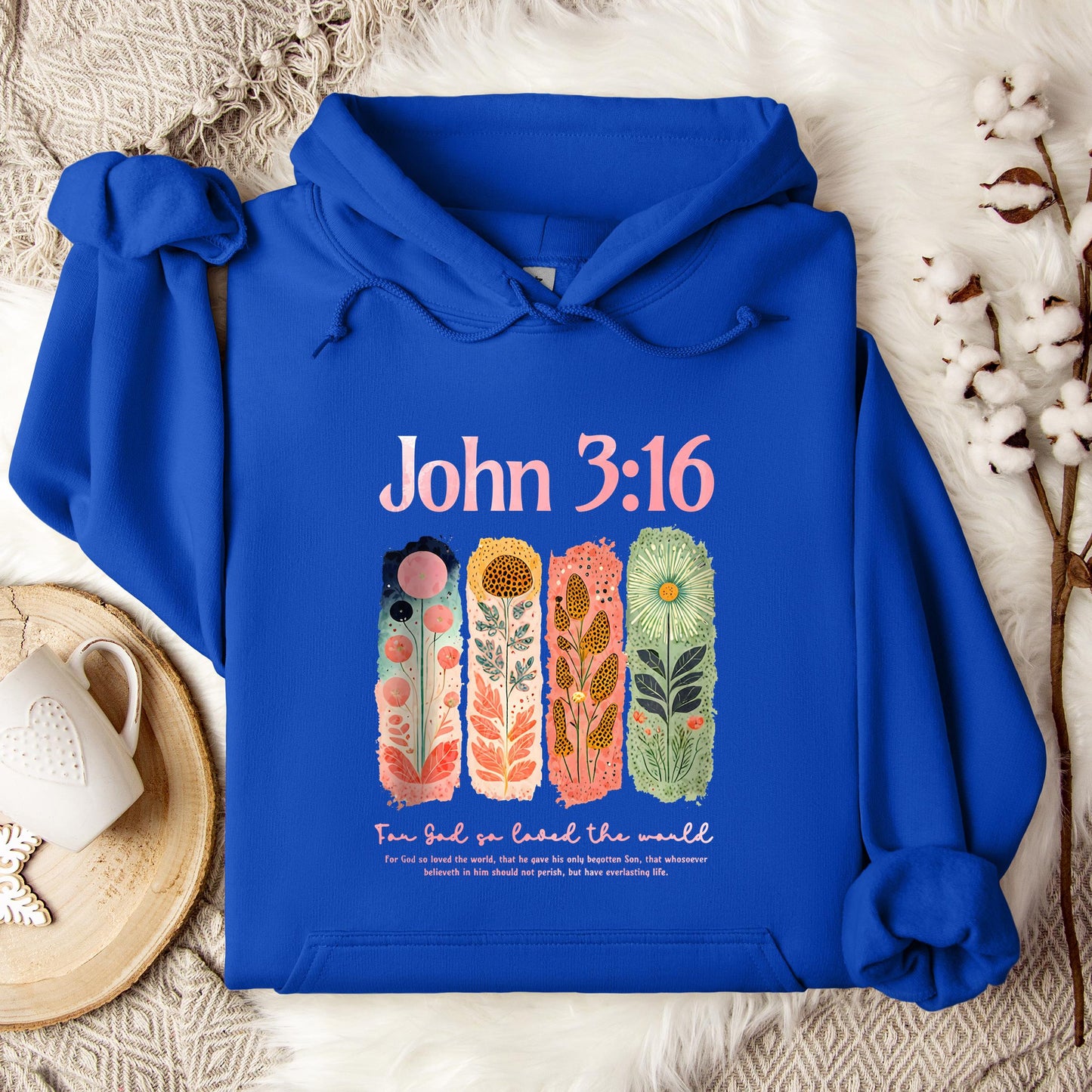 For God So Loved The World John 3.16 01 Hoodie