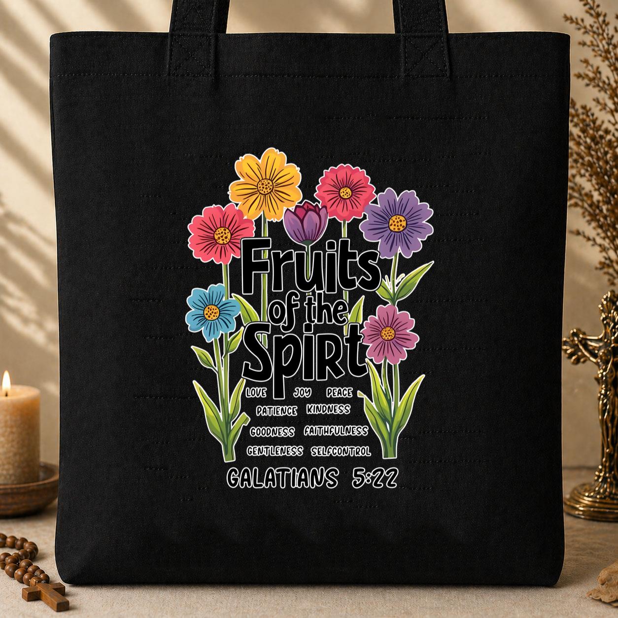 Fruit Of The Spirit Galatians 5.22 01 Tote Bag