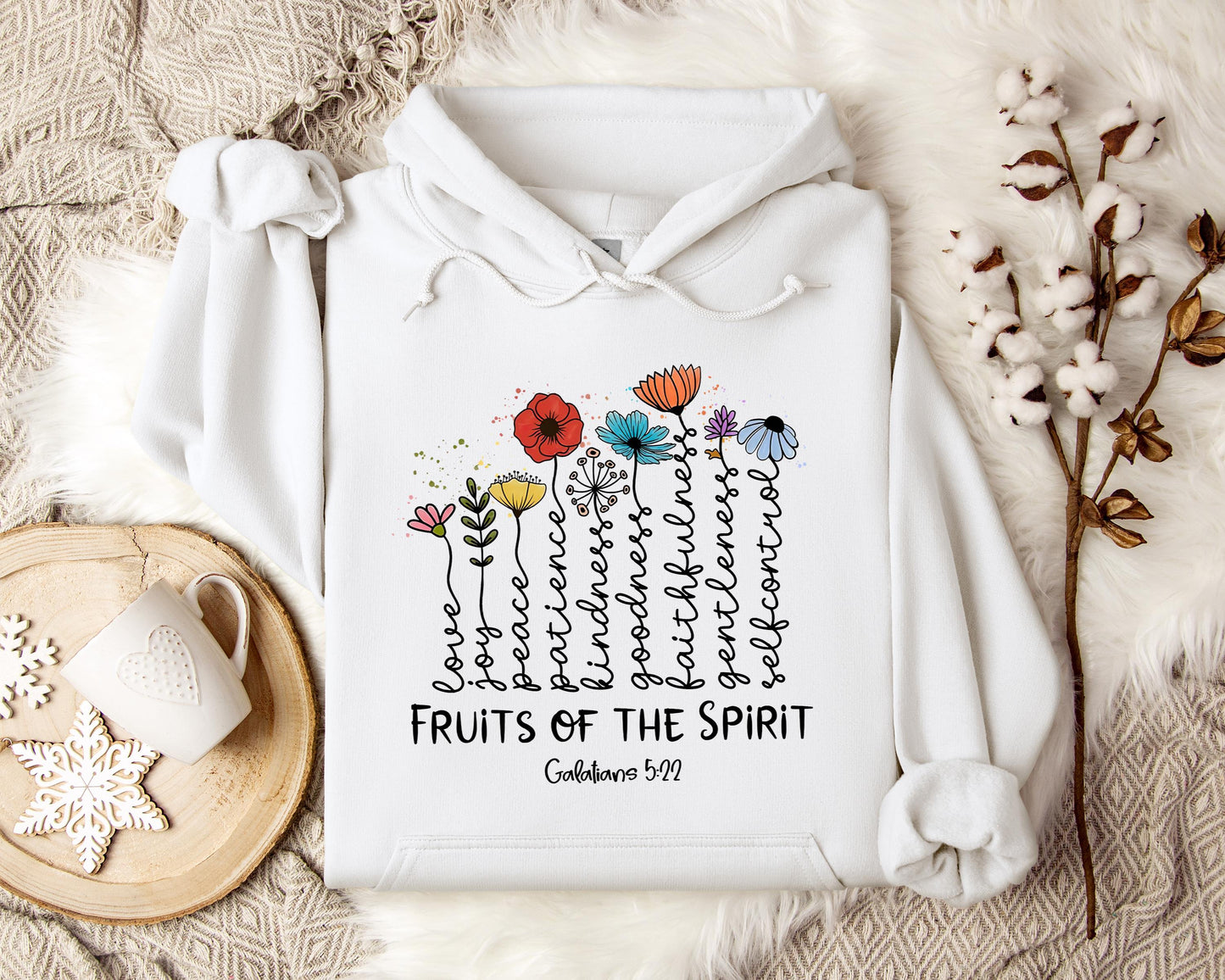 Fruits Of The Spirit Galatians 5.22 Hoodie