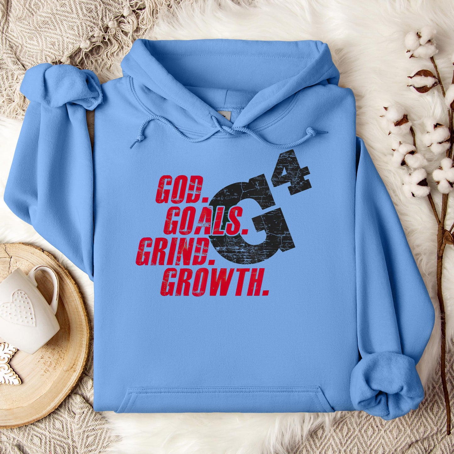 G4 God Goals Grind Growth 02 Hoodie