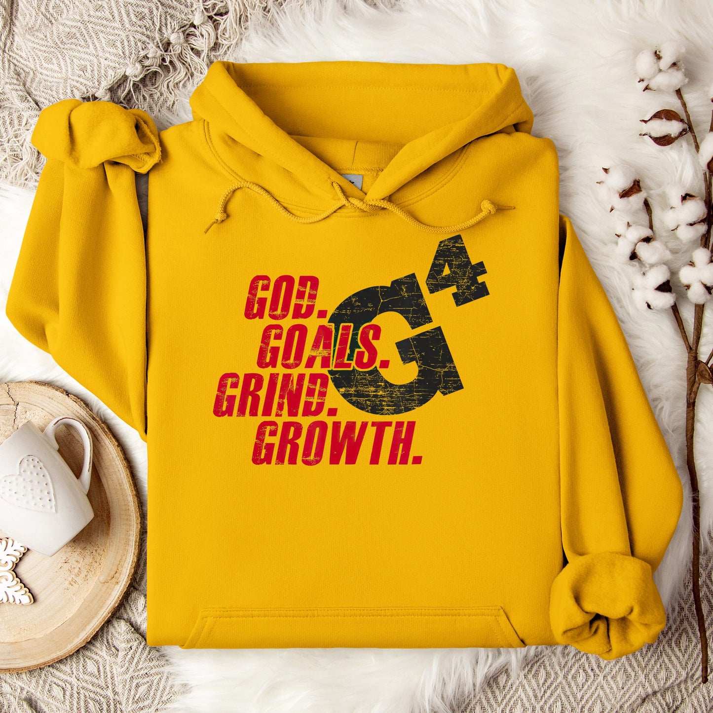G4 God Goals Grind Growth 02 Hoodie