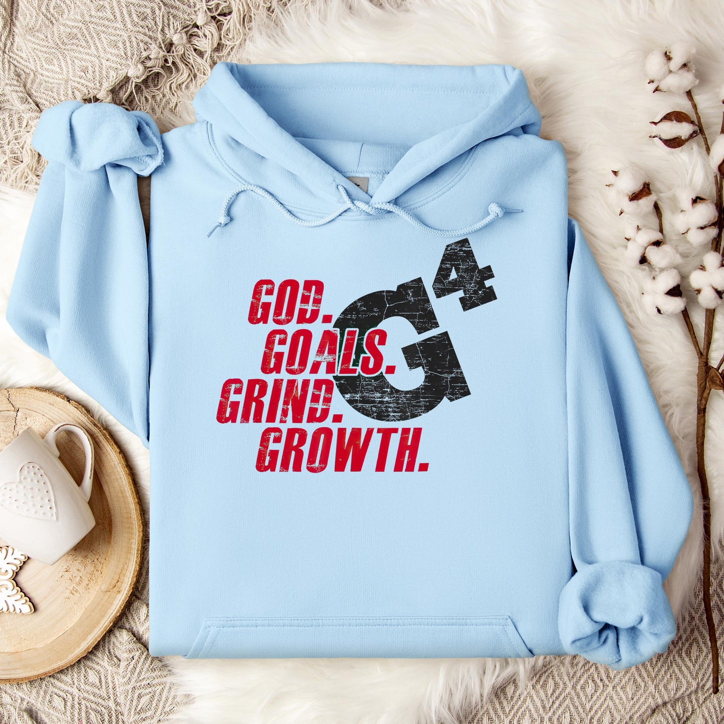 G4 God Goals Grind Growth 02 Hoodie