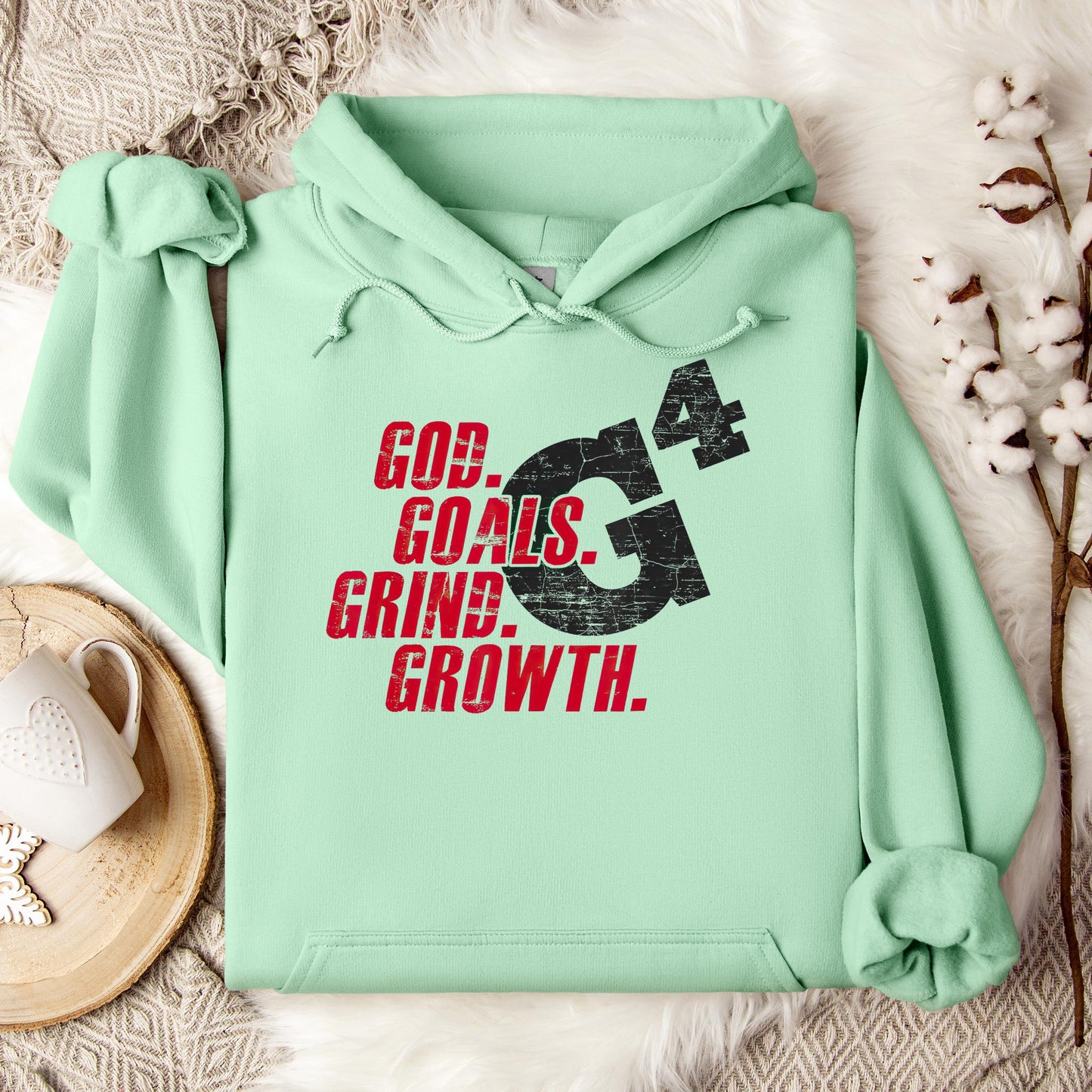 G4 God Goals Grind Growth 02 Hoodie