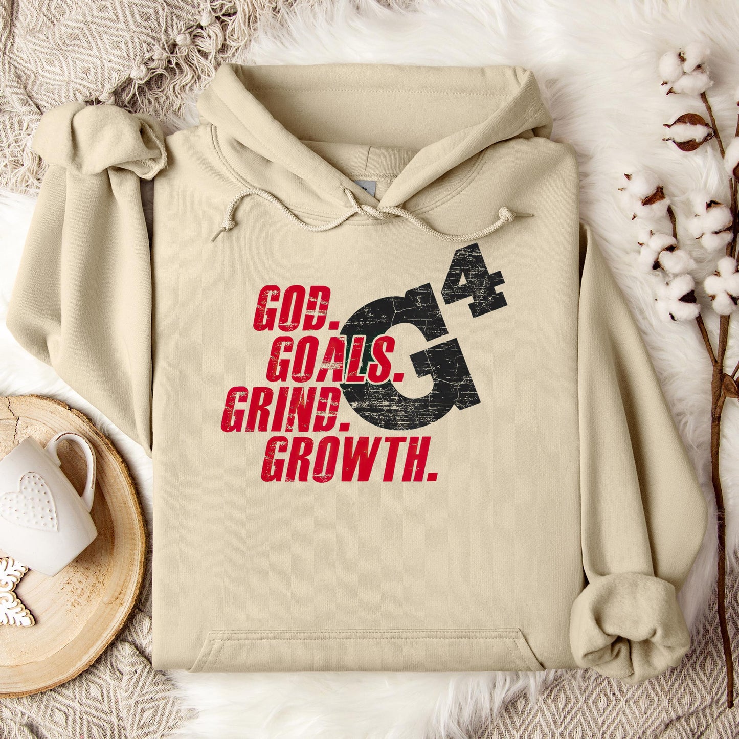 G4 God Goals Grind Growth 02 Hoodie