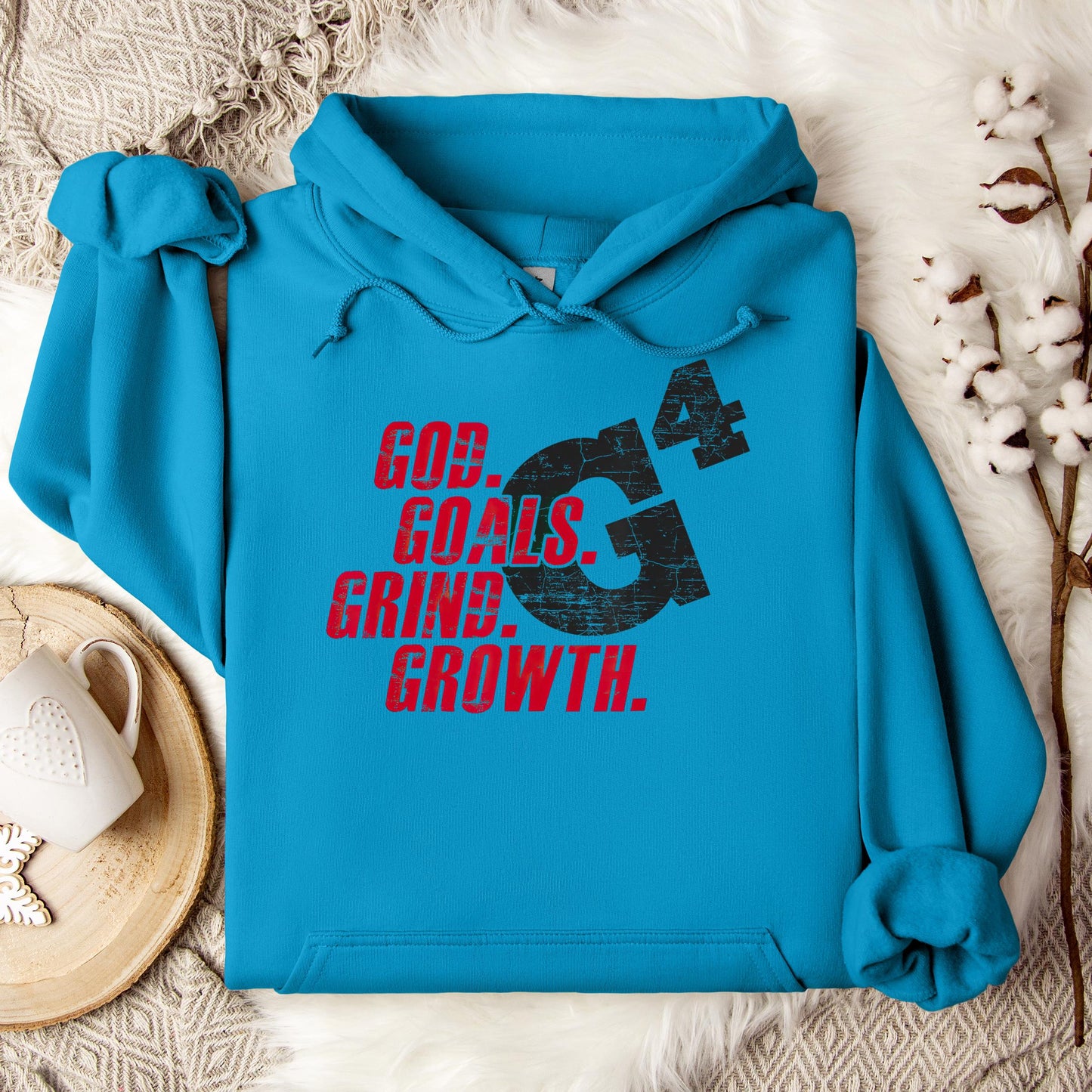 G4 God Goals Grind Growth 02 Hoodie