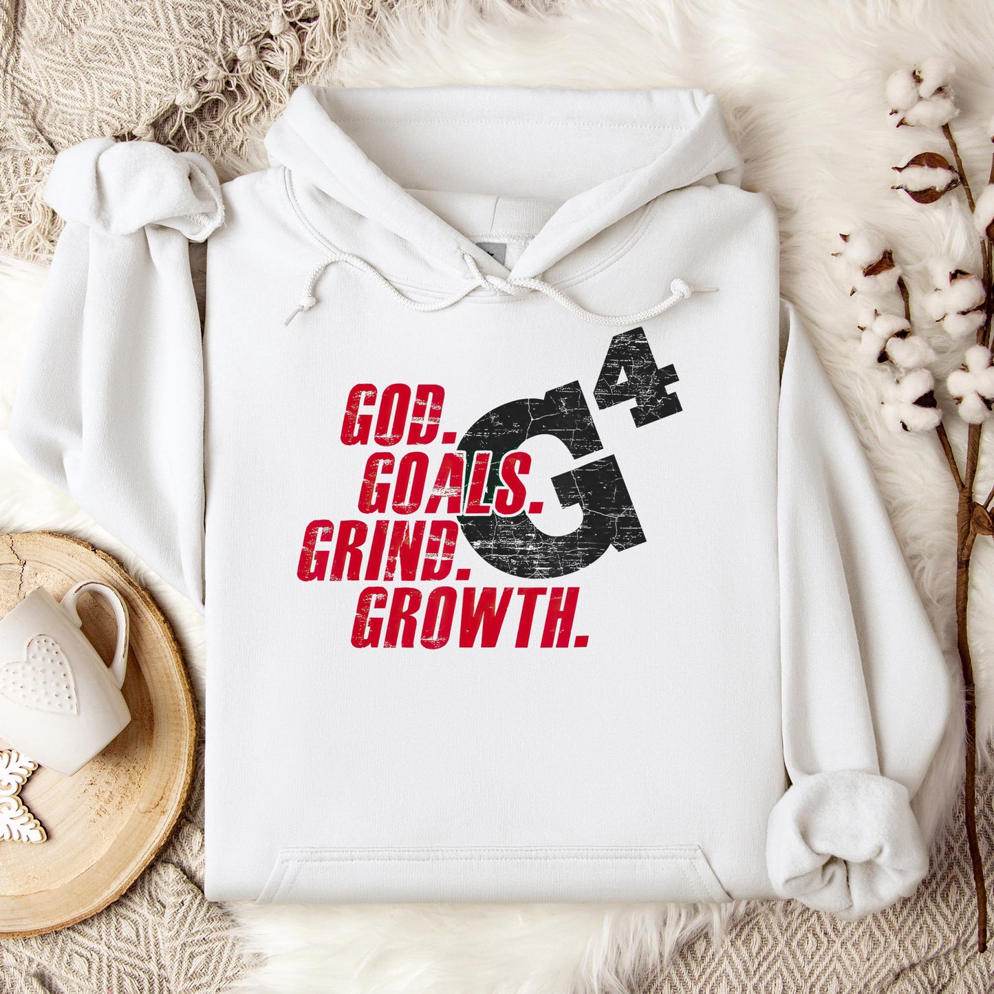 G4 God Goals Grind Growth 02 Hoodie