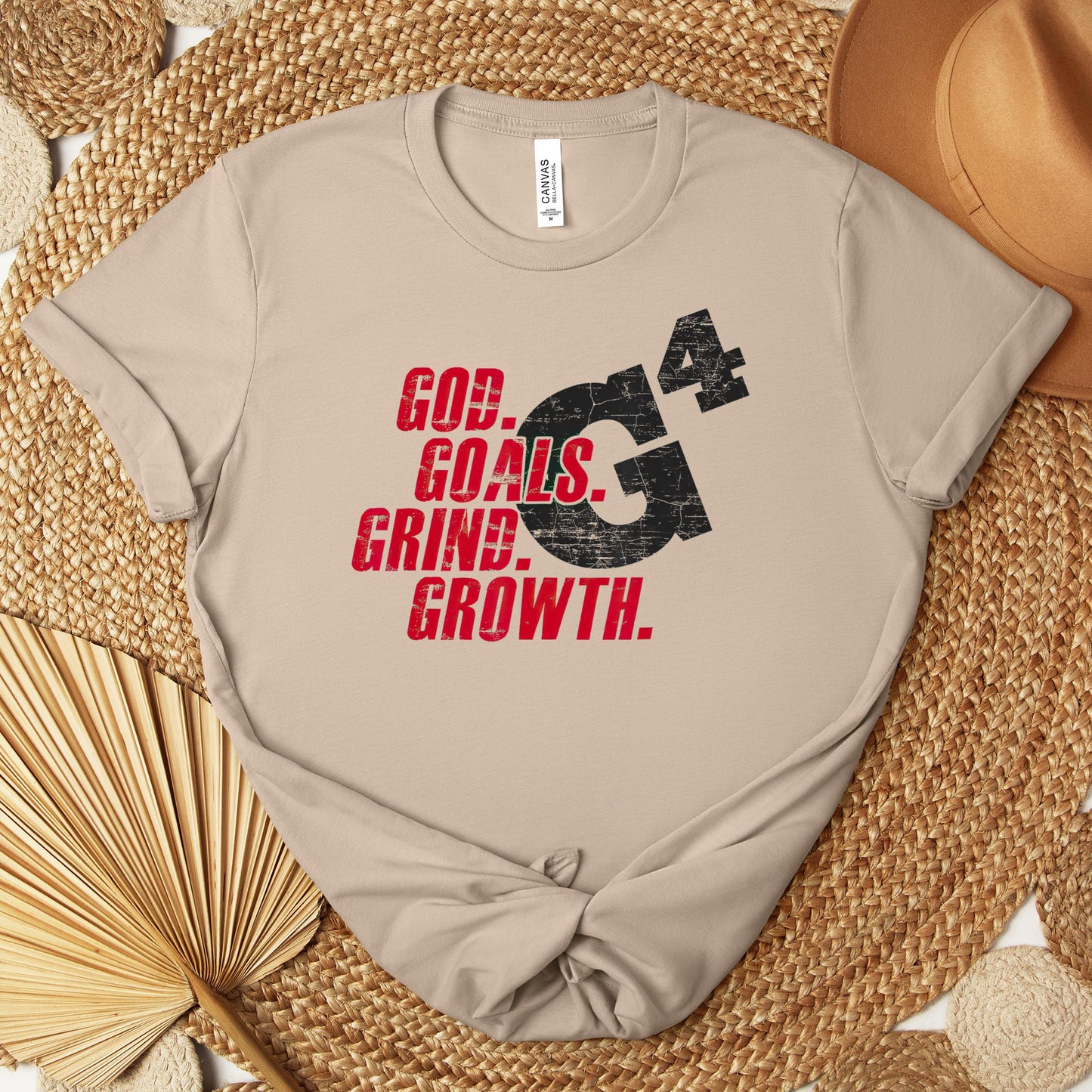G4 God Goals Grind Growth 02 Premium T-shirt