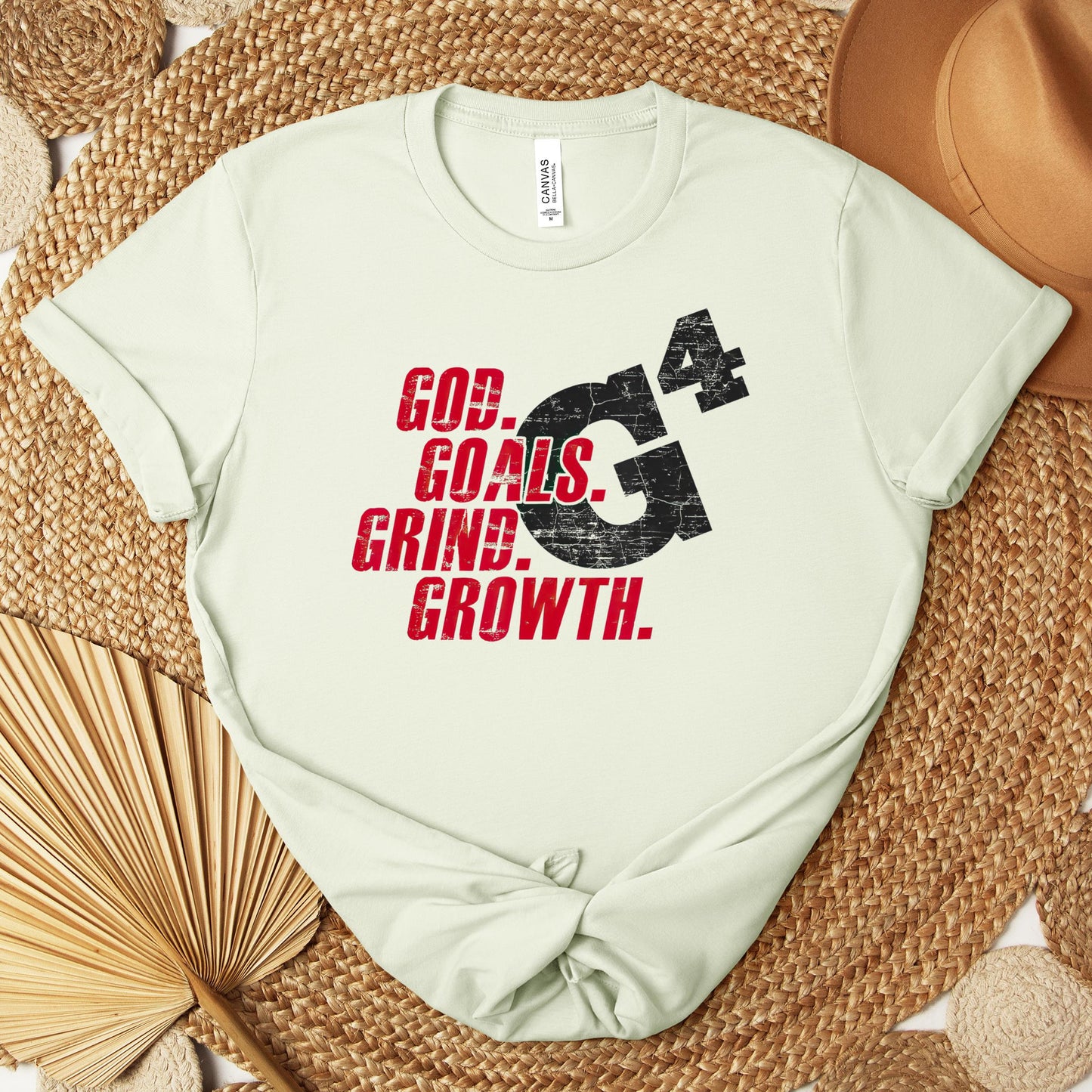 G4 God Goals Grind Growth 02 Premium T-shirt