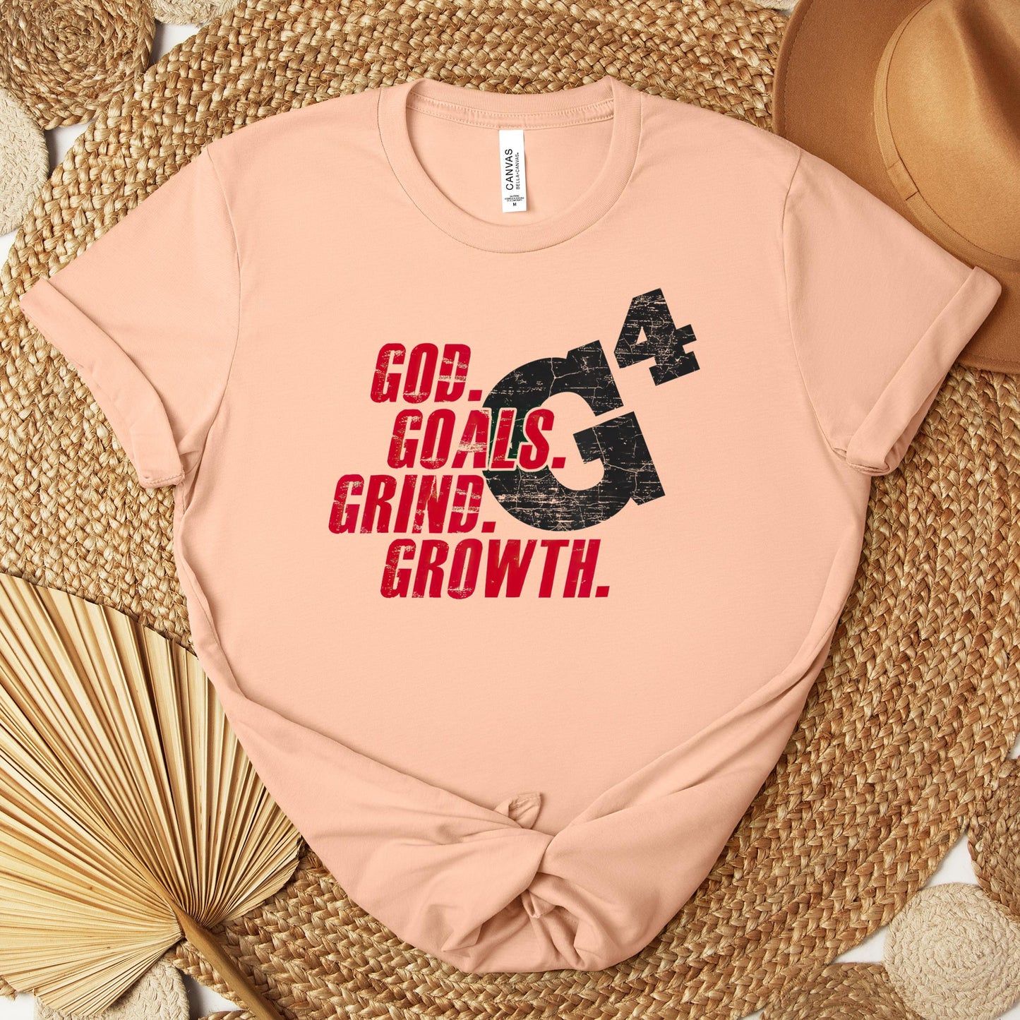 G4 God Goals Grind Growth 02 Premium T-shirt
