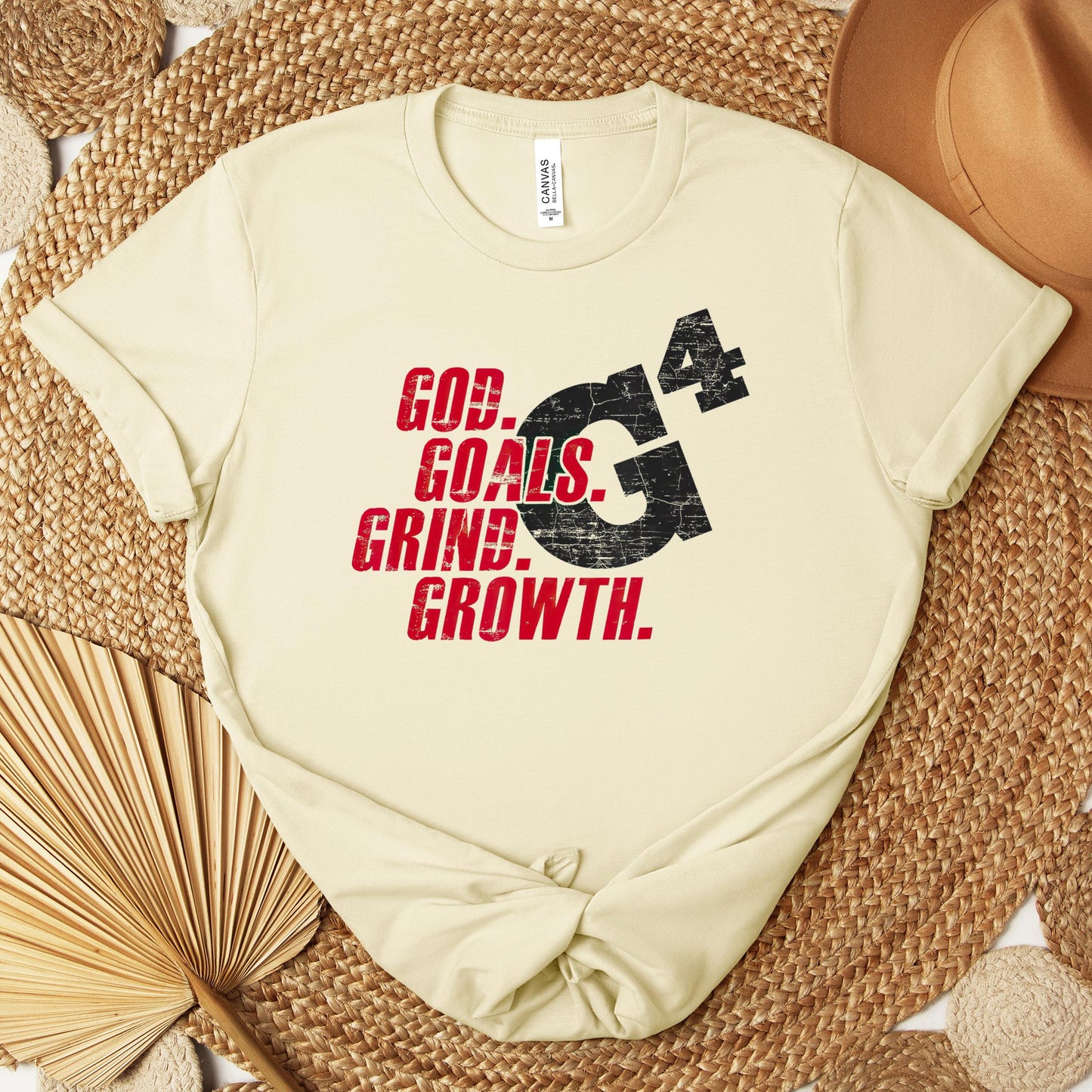 G4 God Goals Grind Growth 02 Premium T-shirt